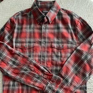 Express flannel NEW  long sleeve shirt size M